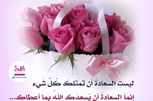 ليست السعادة أن تمتلك كل شيء
