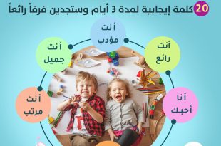 أثر الكلمة الإيجابية في الطفل